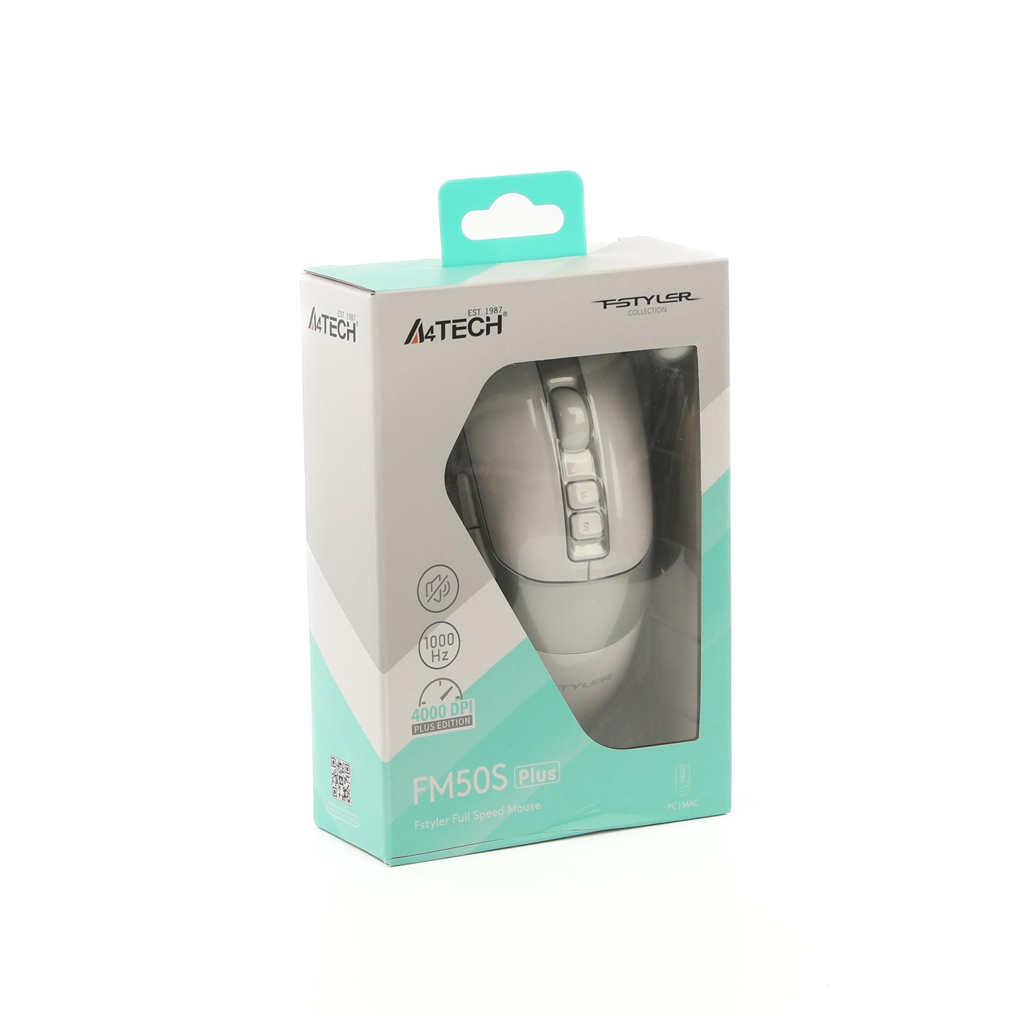 Миша A4Tech Fstyler FM50S Plus White фото10