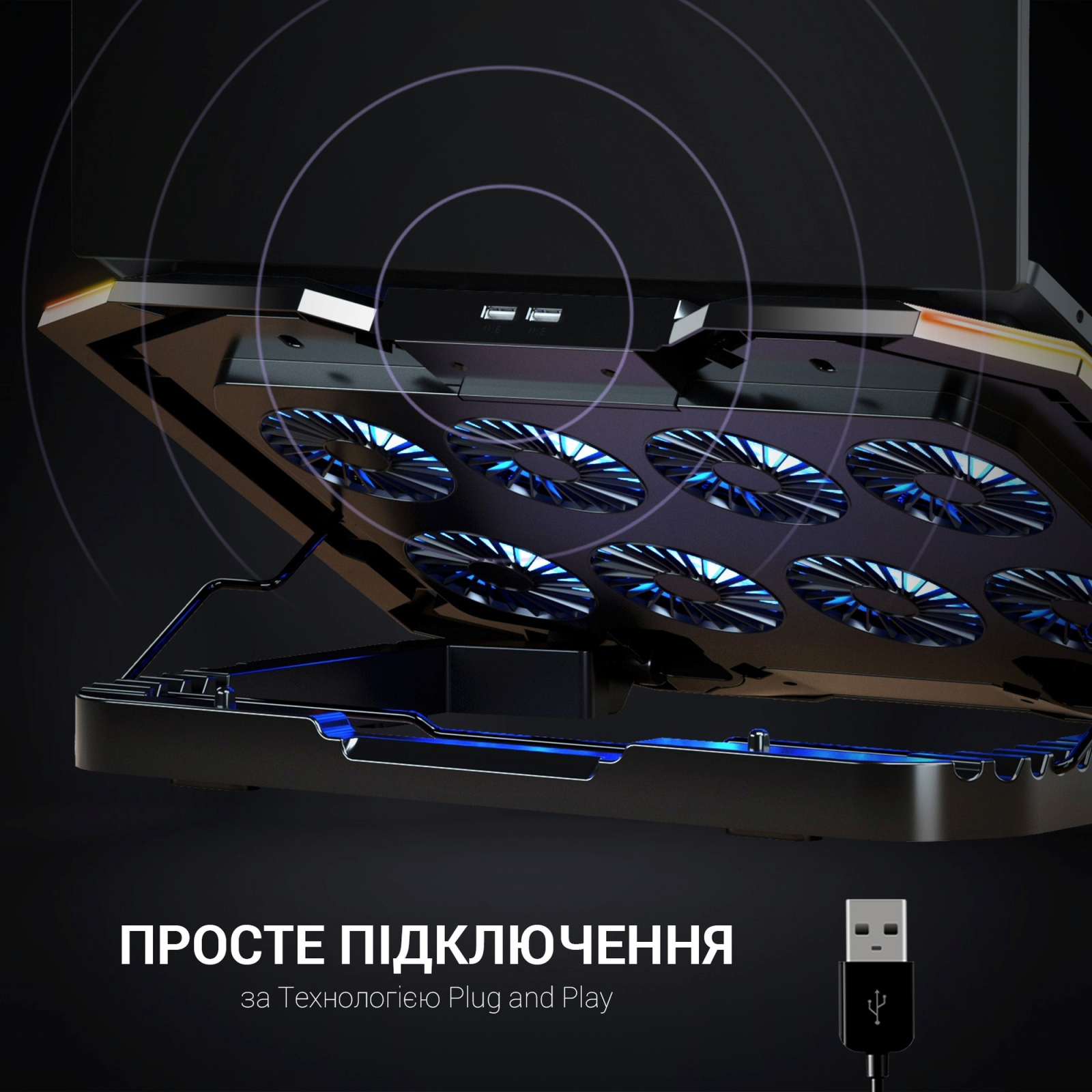 Подставка для ноутбука GamePro CP870 фото8