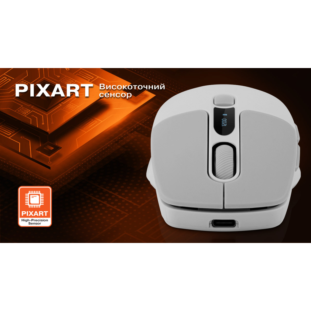 Мышь REAL-EL RM-480W White фото12