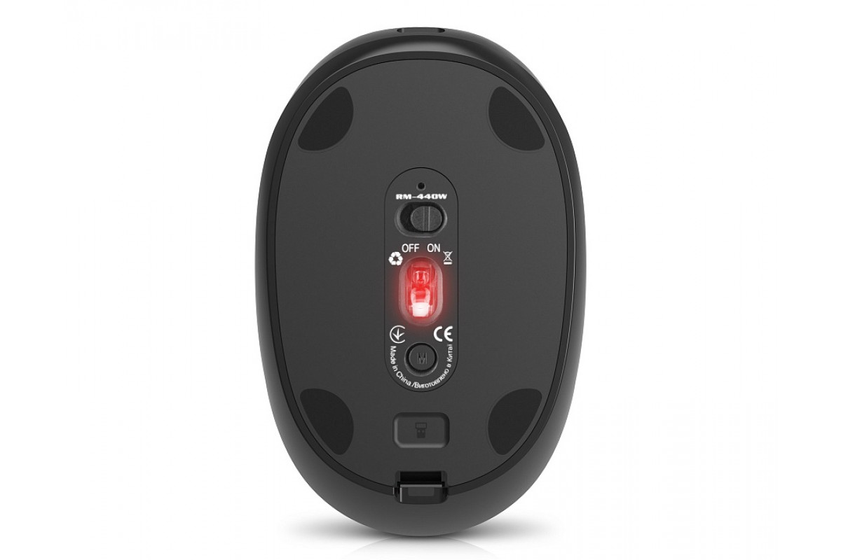 Мышь REAL-EL RM-440W Black фото4