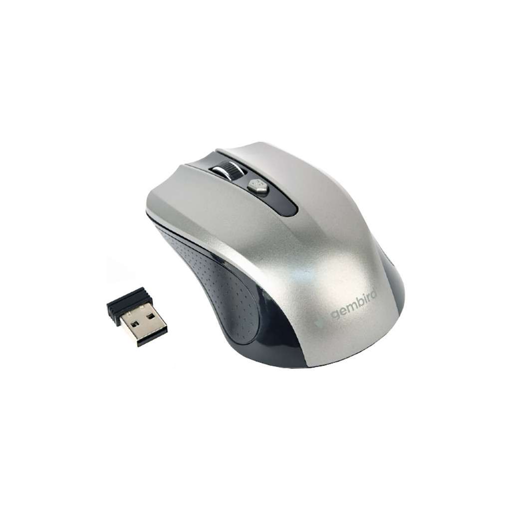 Мышь Gembird MUSW-4B-04-BG Black/Grey USB фото