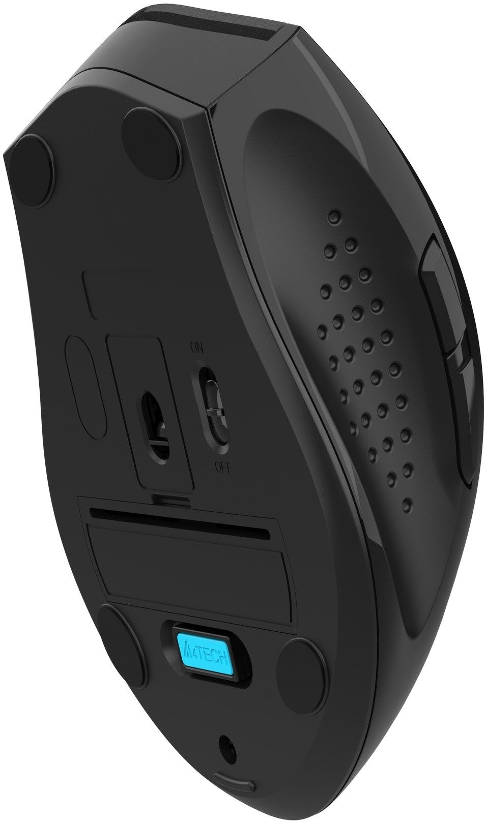 Мышь A4Tech, 2000 dpi, 1*AA Battery, черный фото10