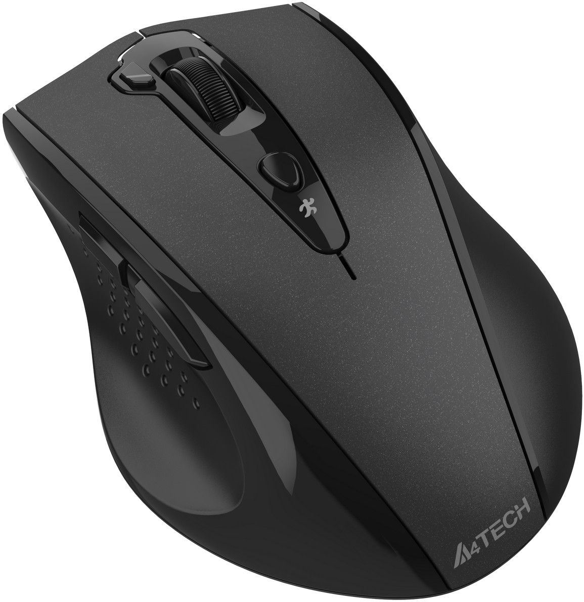 Мышь A4Tech, 2000 dpi, 1*AA Battery, черный фото3