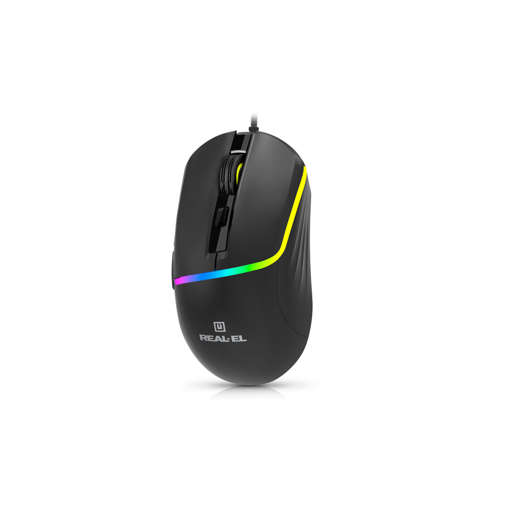 Мышь REAL-EL RM-530 Black фото5