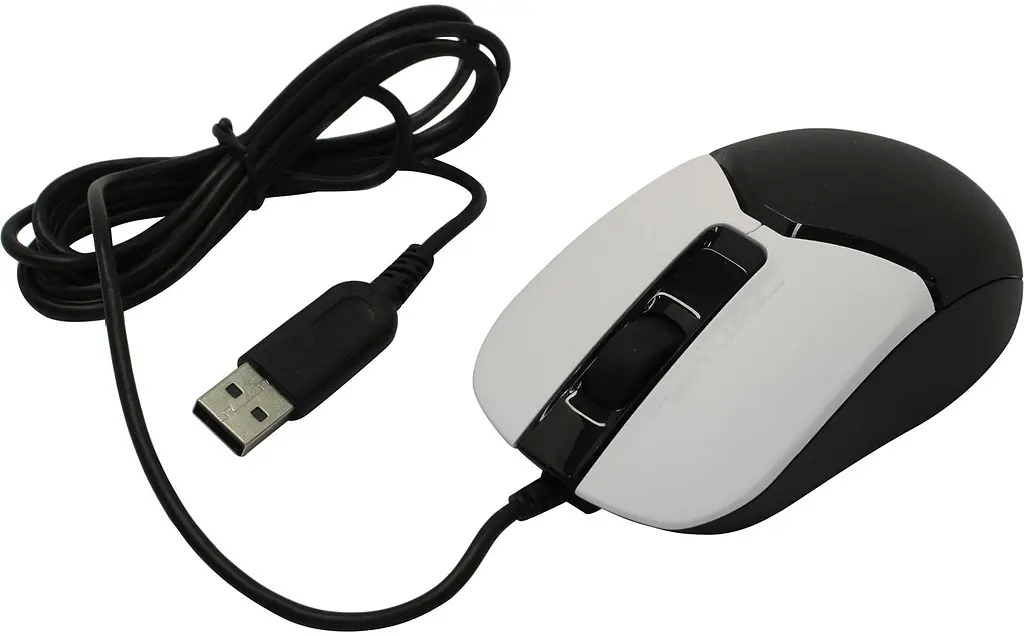 Миша A4Tech Fstyler FM12 Panda Black фото5