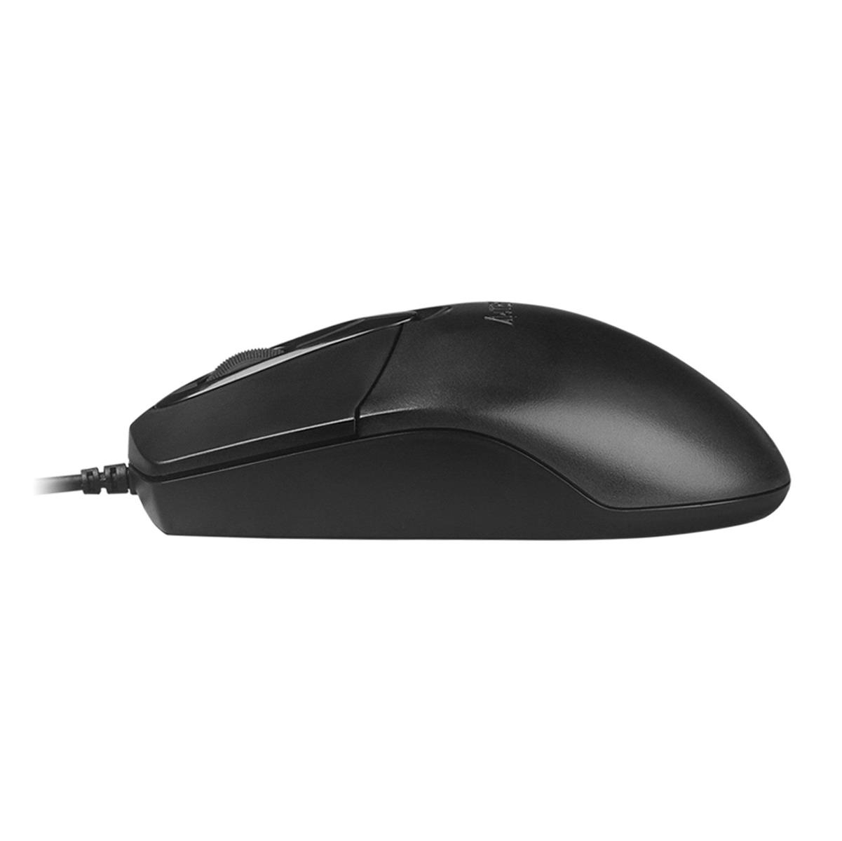 Миша A4Tech USB, 1200 DPI OP-720 USB (Black) фото2