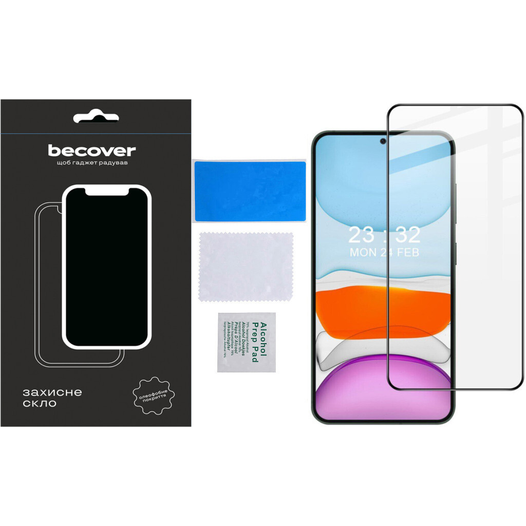 Захисне скло BeCover для Samsung Galaxy S24+ SM-S926 Black (711036) фото4