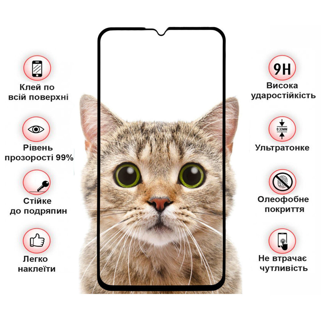 Захисне скло BeCover для Samsung Galaxy M15 5G SM-M156 Black (711044) фото3