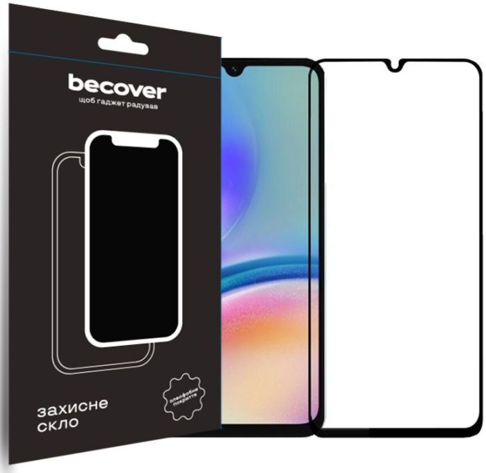 Захисне скло BeCover для Samsung Galaxy A05 SM-A055/A05s SM-A057 Black (710157) фото4