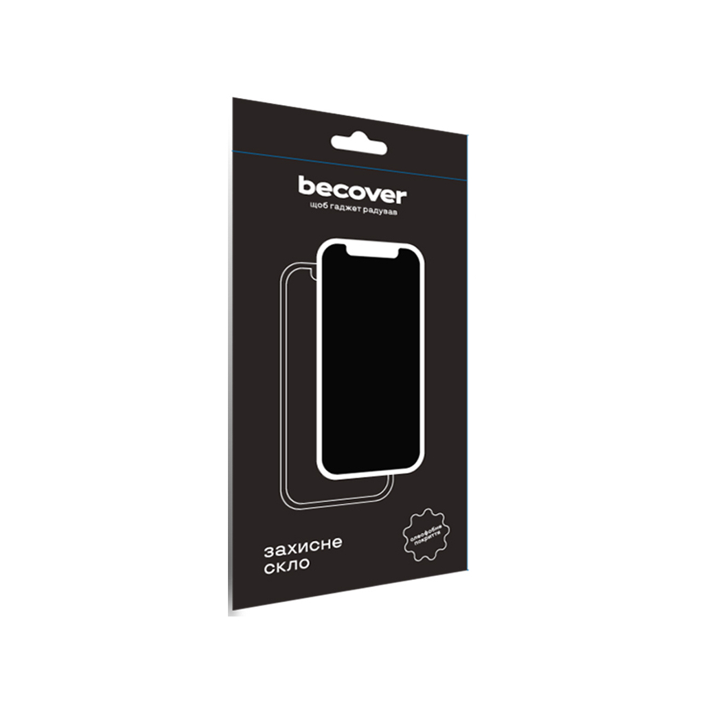 Защитное стекло BeCover для Xiaomi Redmi 12 Black (709610) фото5