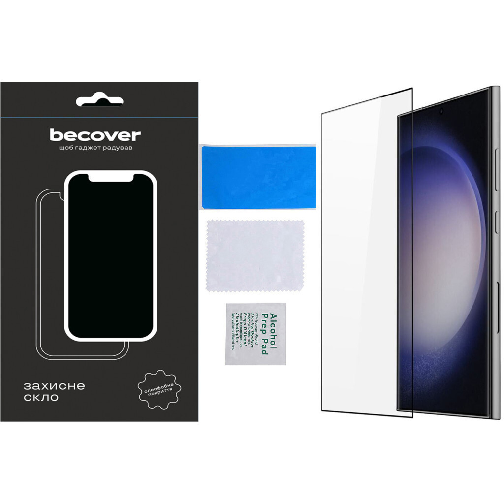 Захисне скло BeCover для Samsung Galaxy S24 Ultra SM-S928 Black (711318) фото4