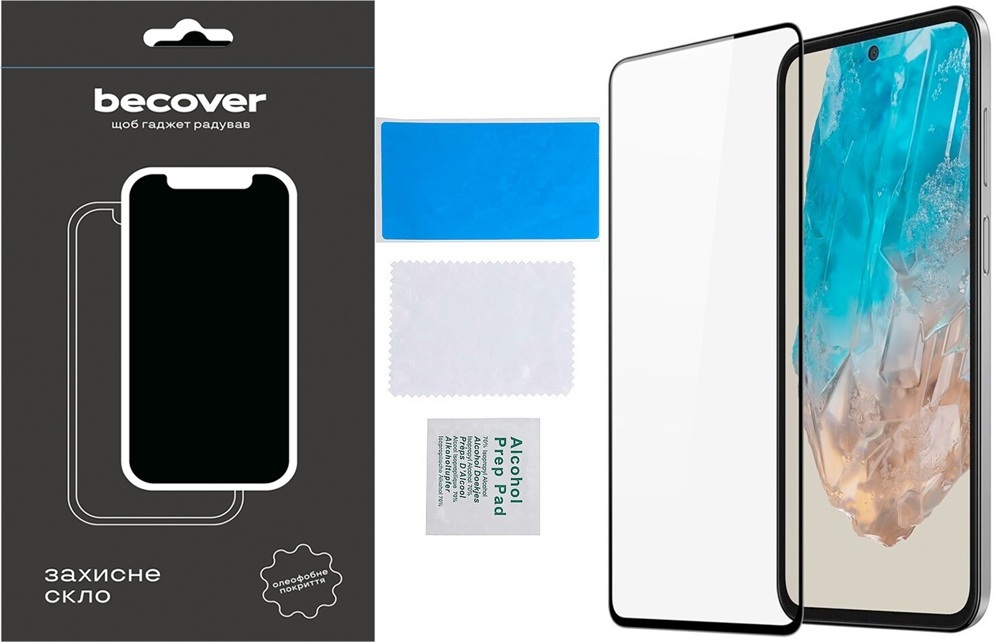 Захисне скло BeCover для Samsung Galaxy M35 5G SM-M356 Black (711529) фото2