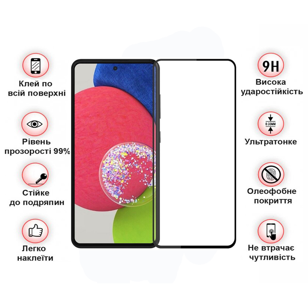 Захисне скло BeCover для Samsung Galaxy S23 FE SM-S711 Black (710202) фото3
