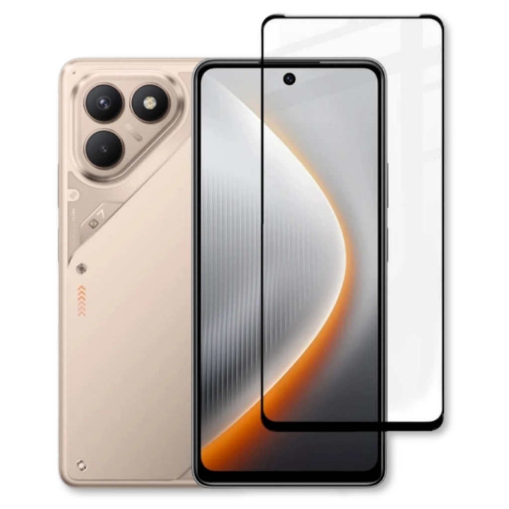 Захисне скло BeCover для Tecno Pova 7 Neo (LJ6) Black (714920) фото