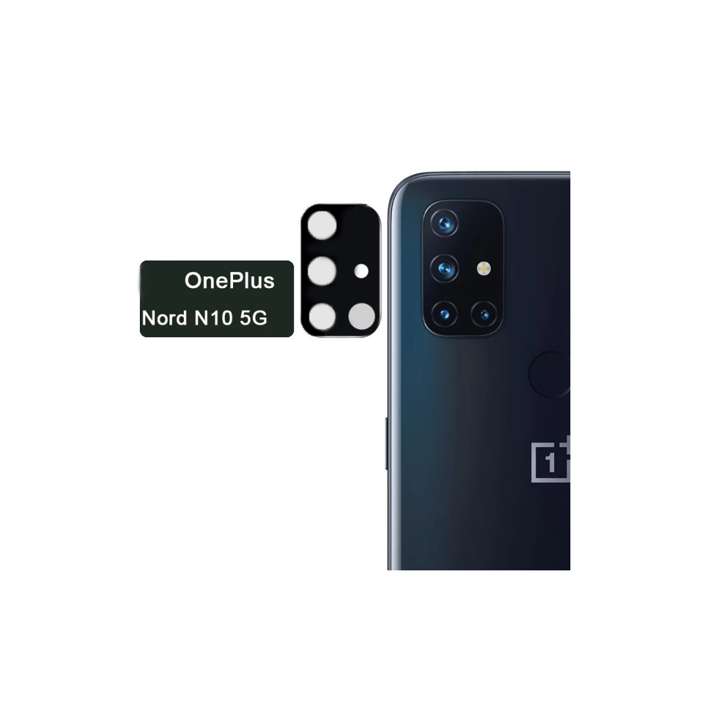 Защитное стекло BeCover для камеры на OnePlus Nord N10 5G Black (707032) фото3