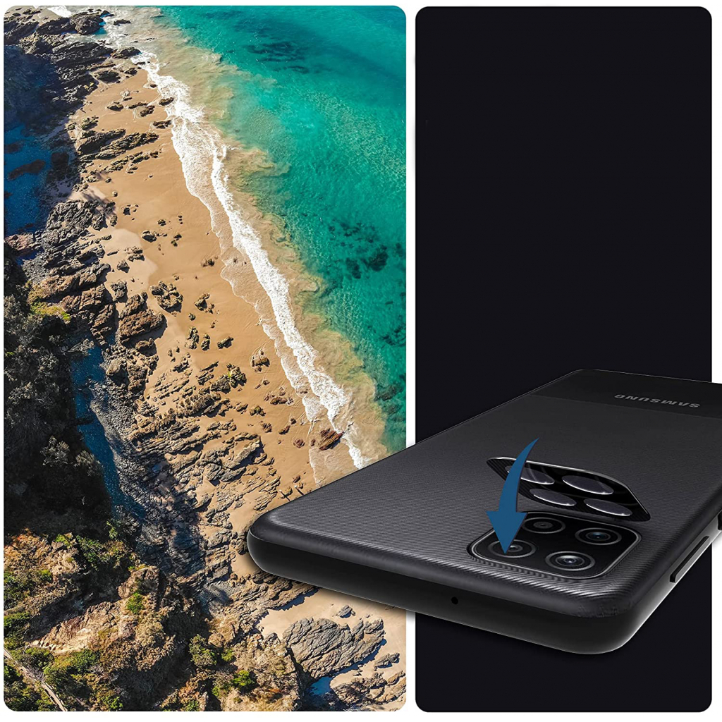 Захисне скло BeCover для камери на Samsung Galaxy A22 SM-A225 (706620) фото3