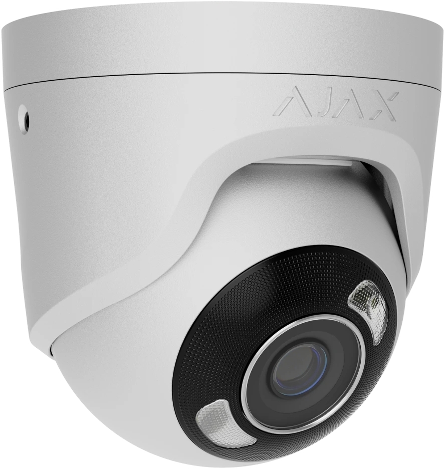 IP-камера Ajax TurretCam HL (8 Mp/2.8 mm) White (126265.197.WH1) фото2
