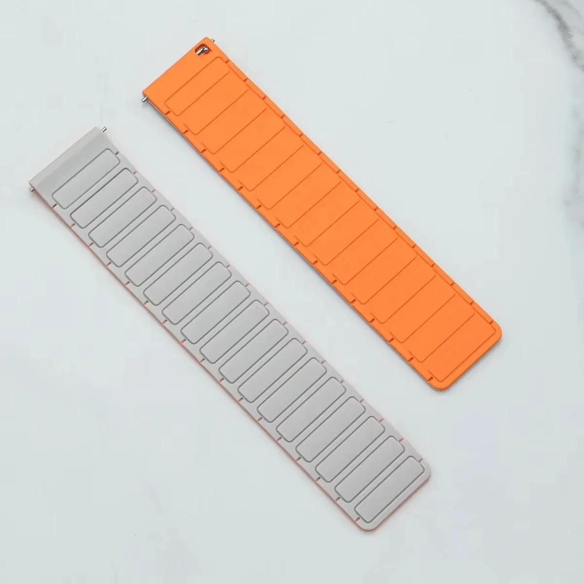 Ремінець iMiki Magnetic Strap 22mm Warm Gray-Orange фото2