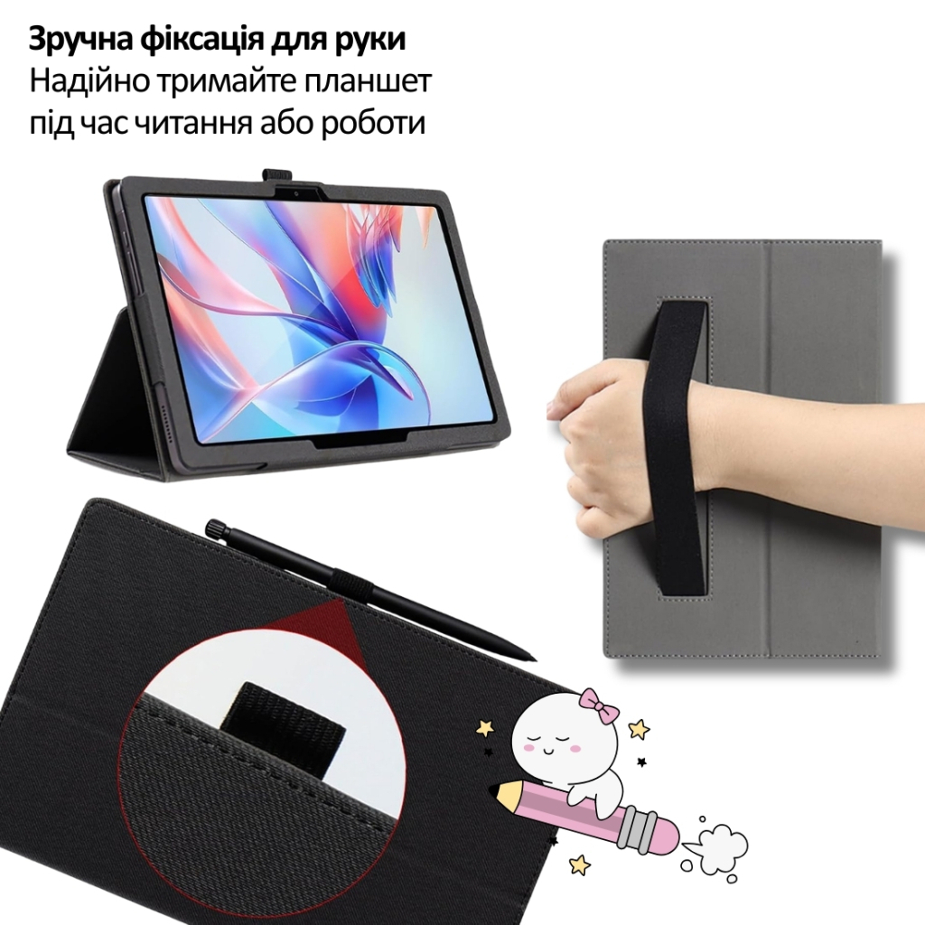 Чохол BeCover Slimbook для Oscal Pad 60 10.1" Black (715127) фото4