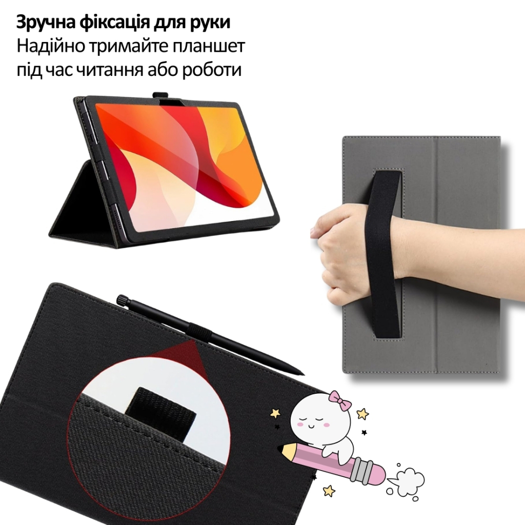 Чохол BeCover Slimbook для Oscal Pad 30 10.1" Black (715126) фото5