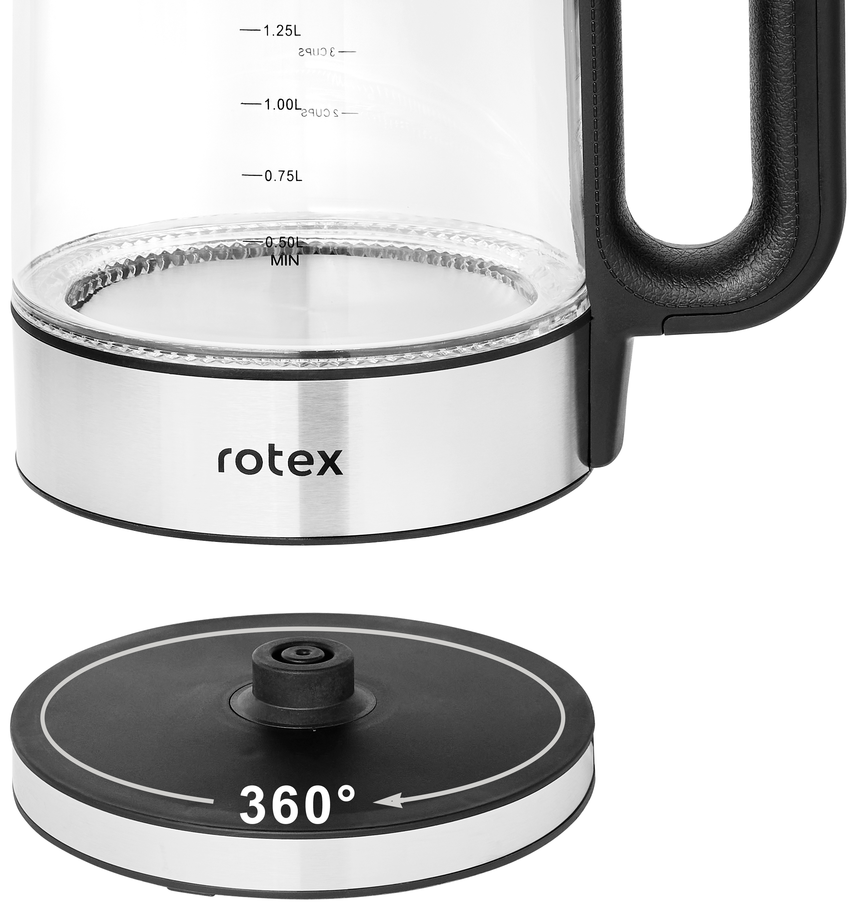 Електрочайник Rotex RKT84-GS фото5