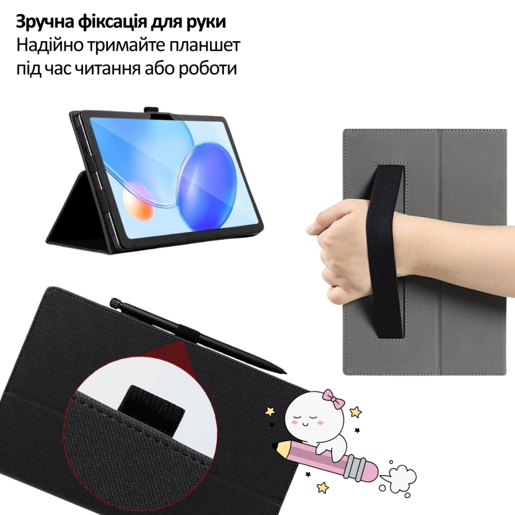 Чохол BeCover Slimbook для Blackview Tab 20 10.1" Black (715121) фото5