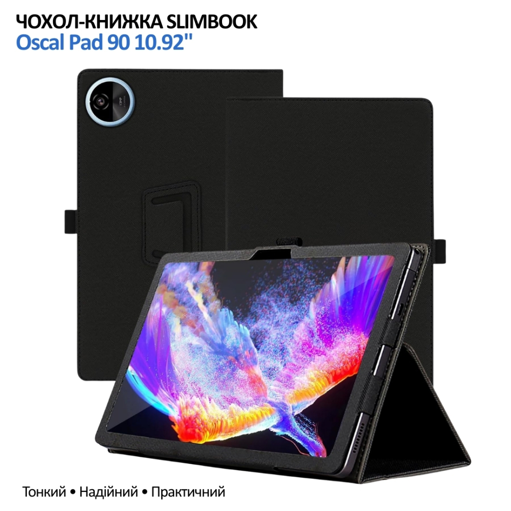 Чохол BeCover Slimbook для Oscal Pad 90 10.92" Black (715128) фото3