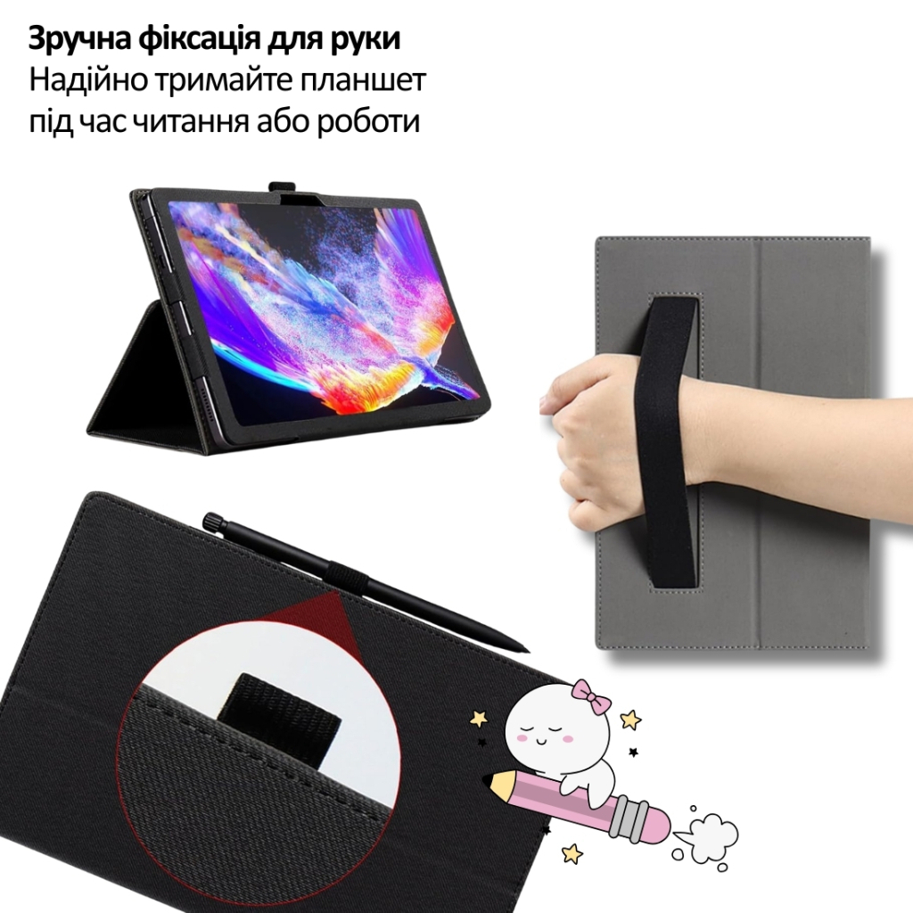 Чохол BeCover Slimbook для Oscal Pad 90 10.92" Black (715128) фото5