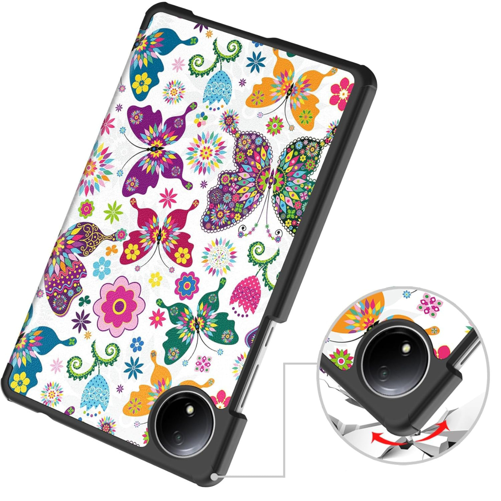 Чохол BeCover Smart Case для Xiaomi Redmi Pad SE 8.7" Butterfly (711910) фото4