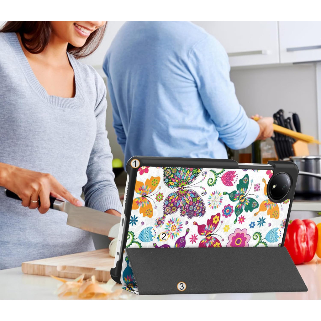 Чохол BeCover Smart Case для Xiaomi Redmi Pad SE 8.7" Butterfly (711910) фото6