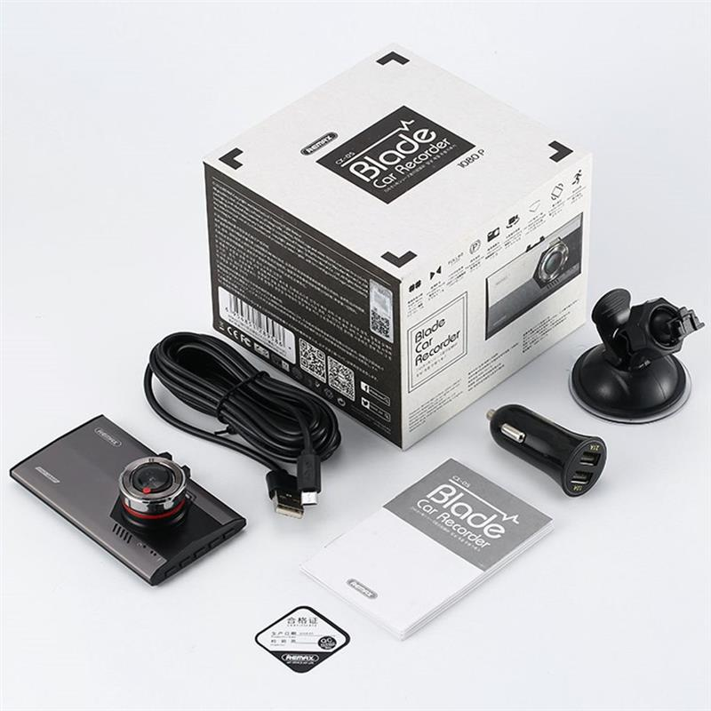 Відеореєстратор Remax CX-05 Car Dash Board Camera Dark Grey (6954851289586) фото7