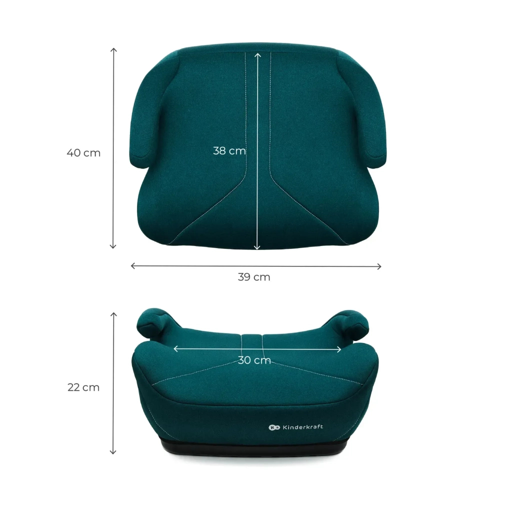 Автокрісло Kinderkraft i-Boost 2 бустер Green (KCIBOO02GRE0000) (5902533929177) фото3