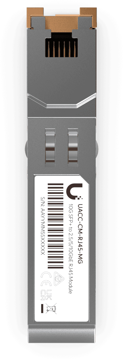 Модуль Ubiquiti SFP to RJ45 (UACC-CM-RJ45-MG) фото4