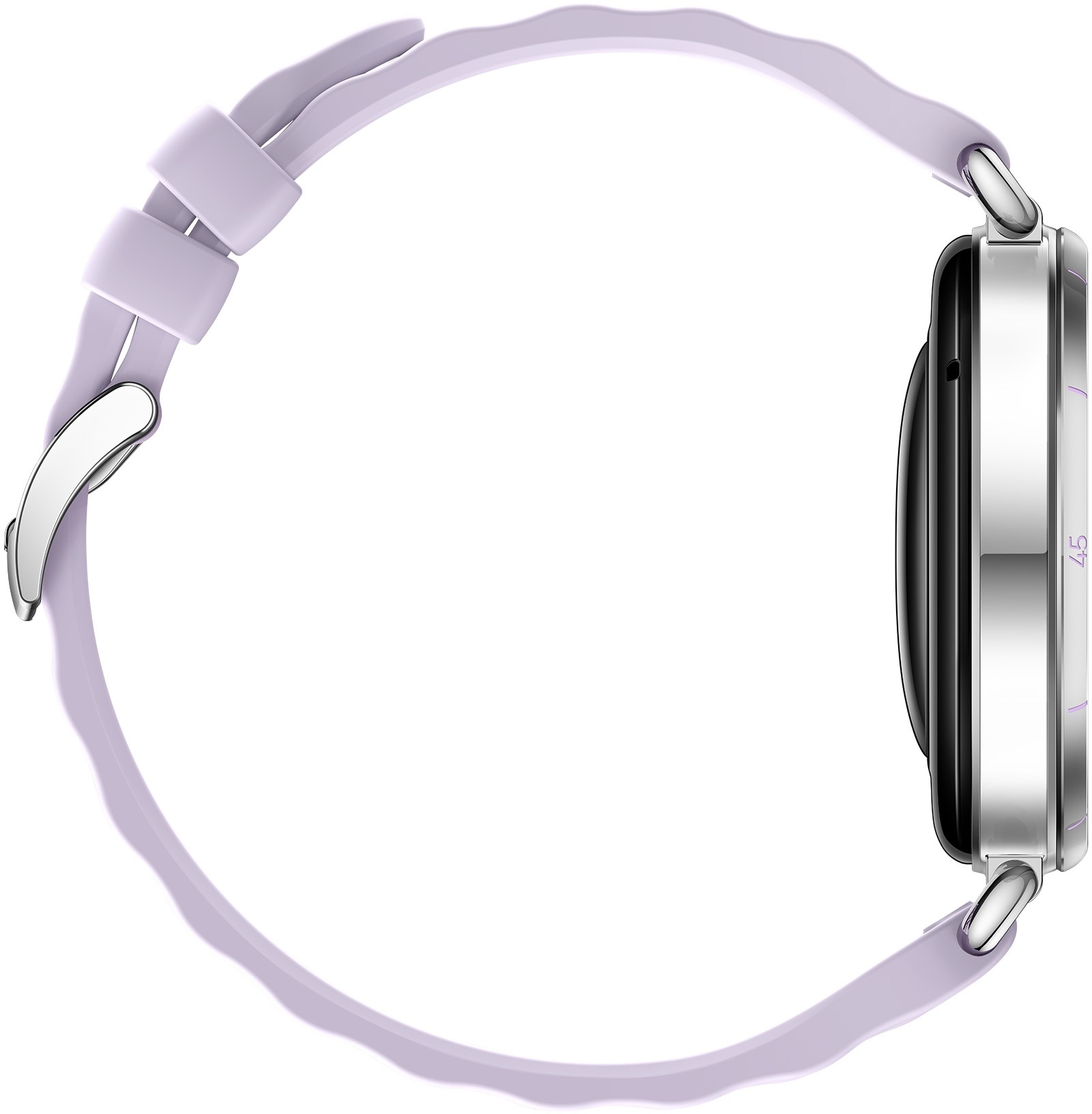 Смарт-годинник Huawei Watch GT 6 41mm Steel with Purple Fluoroelastomer Strap (55020FTM) фото4