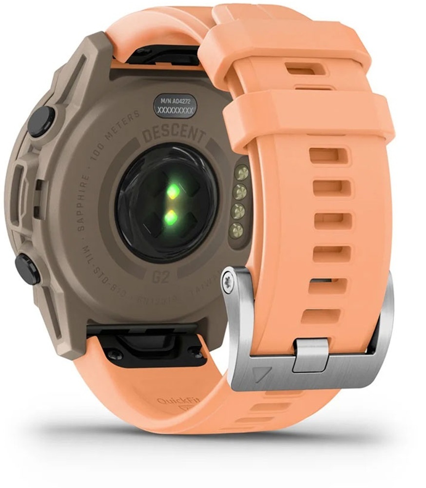 Смарт-годинник Garmin Descent G2 Paloma with Shell Pink Band (010-02986-01) фото