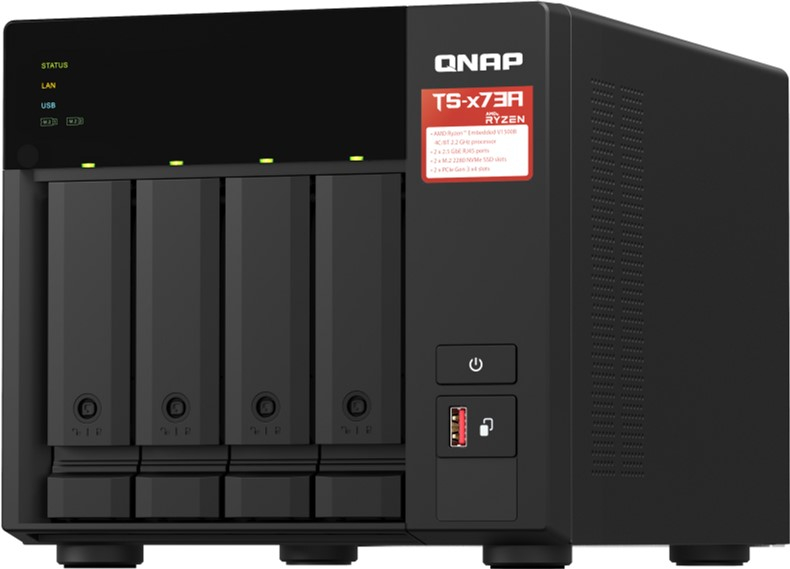 Сетевое хранилище QNAP TS-473A-8G (TS-473A-8G) фото5
