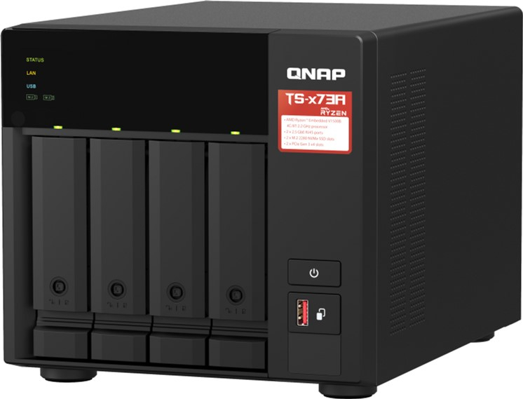 Сетевое хранилище QNAP TS-473A-8G (TS-473A-8G) фото3