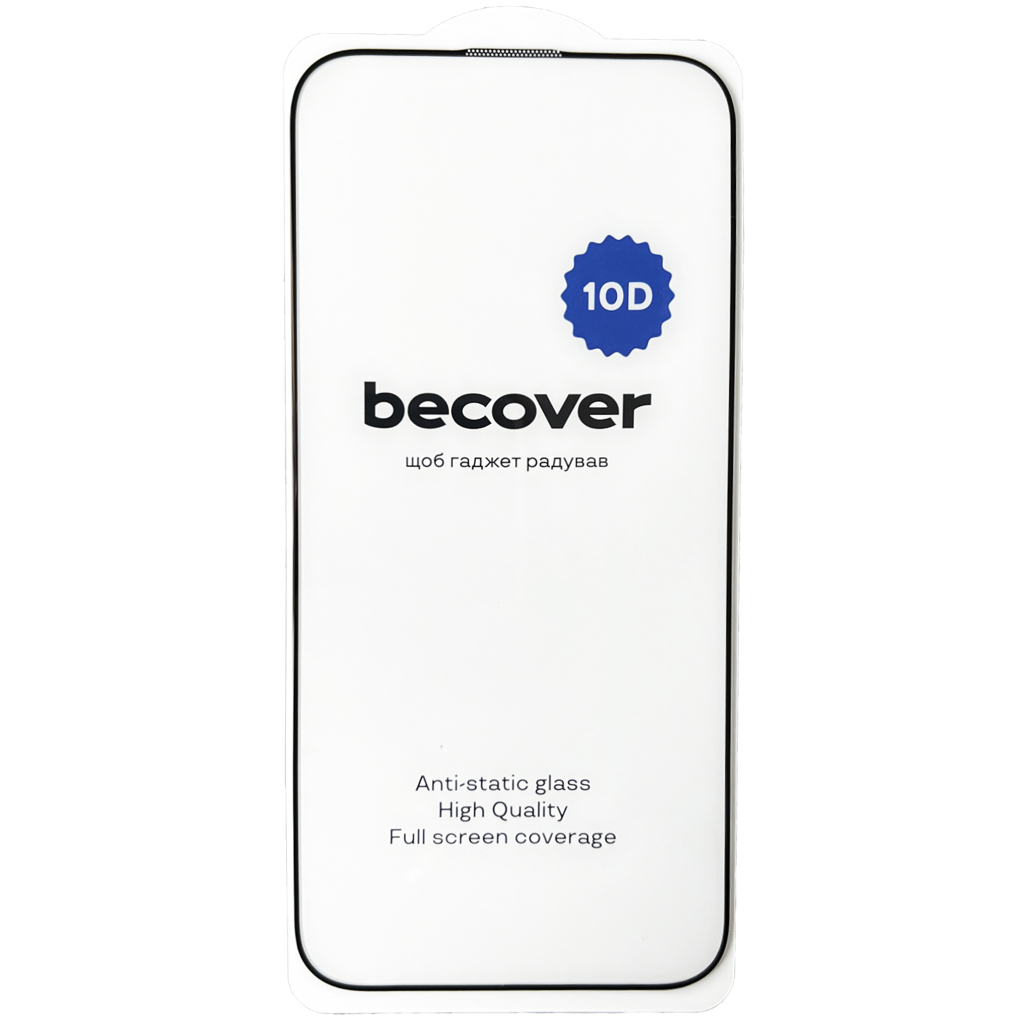Защитное стекло BeCover Apple iPhone 16e 10D Black (713235) фото2
