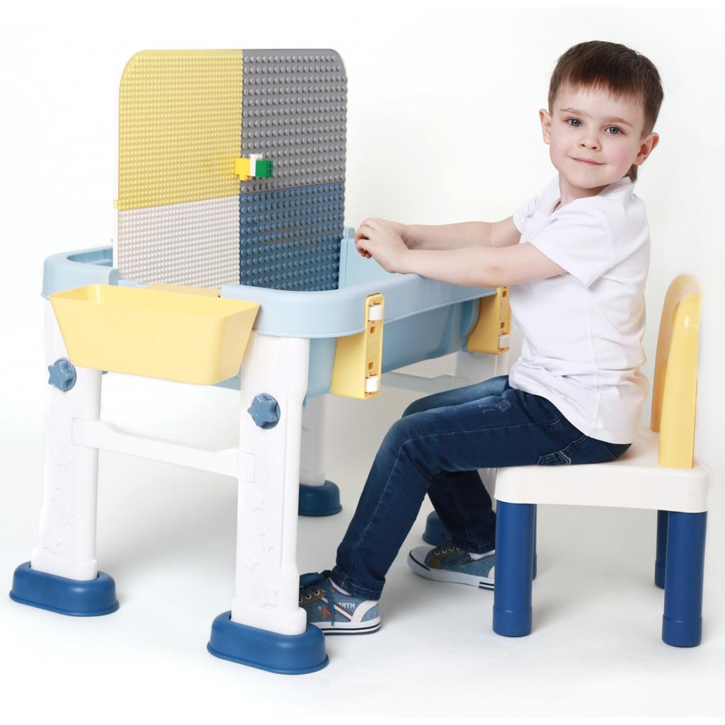 Дитячий стіл Microlab Toys Конструктор Ігровий Центр + 1 стілець (GT-15) фото7