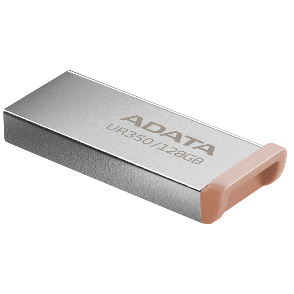USB флеш накопичувач ADATA 128GB UR350 Silver/Beige USB 3.2 (UR350-128G-RSR/BG) фото3
