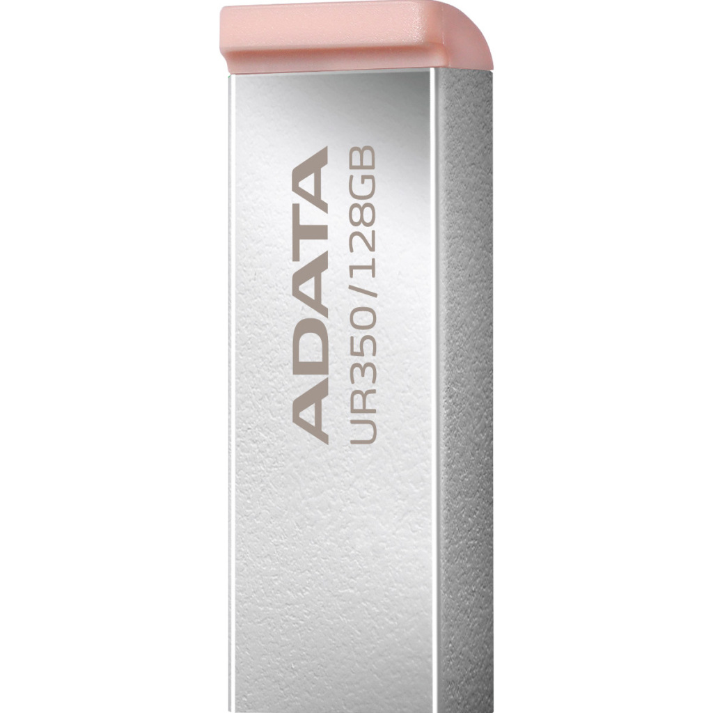 USB флеш накопичувач ADATA 128GB UR350 Silver/Beige USB 3.2 (UR350-128G-RSR/BG) фото4