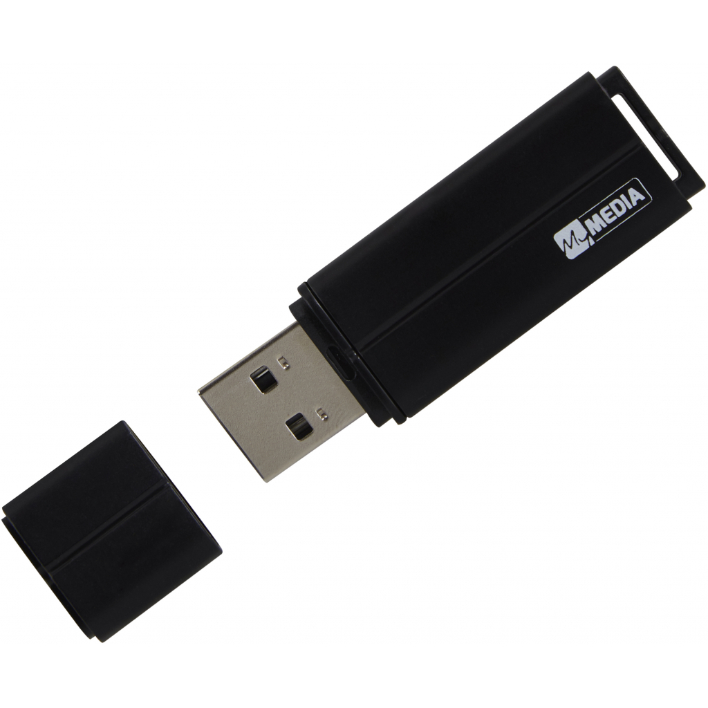 USB флеш накопичувач Verbatim 64GB MyMedia Black USB 2.0 (69263) фото2