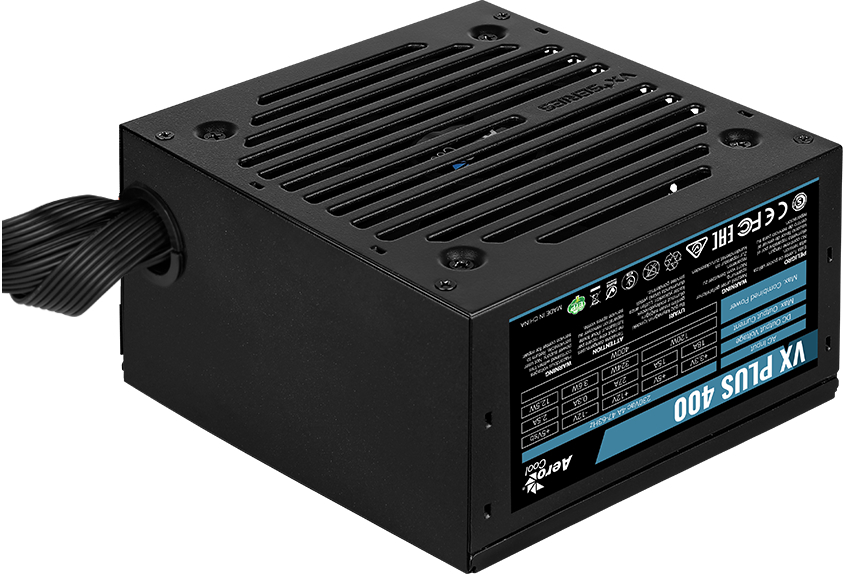 Блок живлення AeroCool VX Plus Stealth 400 (ACPN-VS40NEY.12) 400W фото