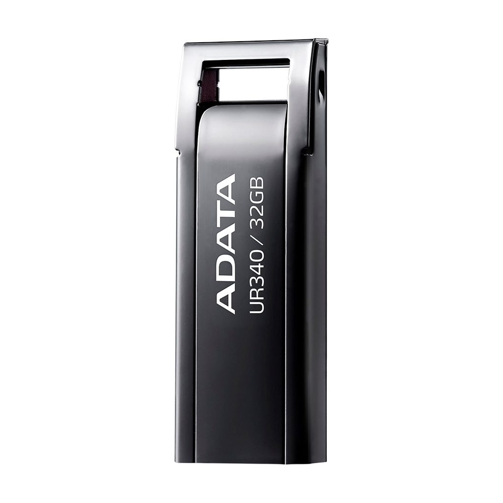 USB флеш накопичувач ADATA 32GB UR340 Black USB 3.2 (AROY-UR340-32GBK) фото3
