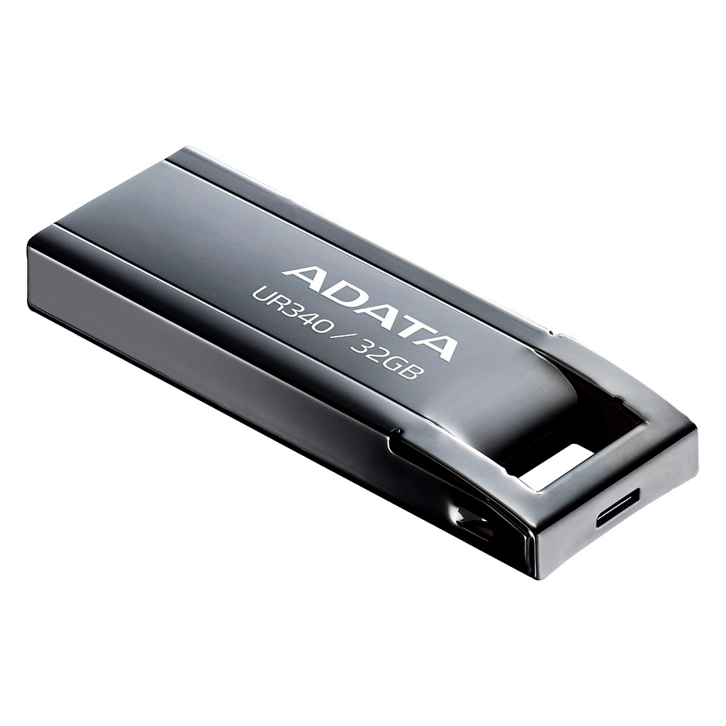 USB флеш накопичувач ADATA 32GB UR340 Black USB 3.2 (AROY-UR340-32GBK) фото4