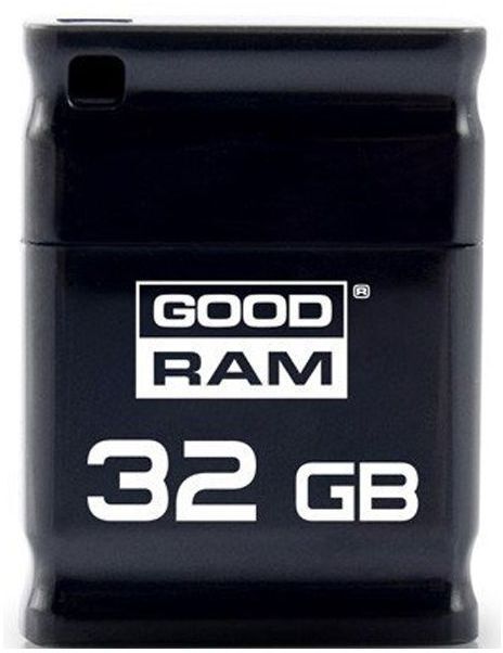 USB флеш накопичувач Goodram 32GB Piccolo Black USB 2.0 (UPI2-0320K0R11) фото