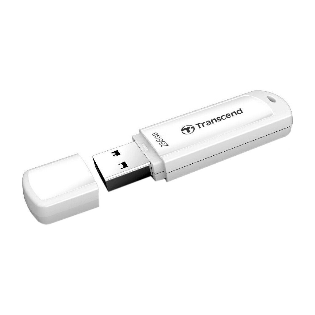USB флеш накопичувач Transcend 256GB JetFlash 730 White USB 3.1 (TS256GJF730) фото3