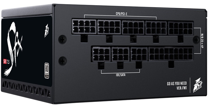 Блок живлення 1stPlayer PS-750SFX 750W (SFX-PLT-750-BK-EU) фото4