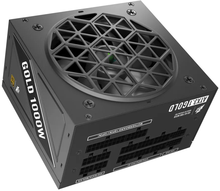 Блок живлення 1stPlayer HA-1000BA4 1000W (NGDP-GLD-1000-BK-EU) фото3
