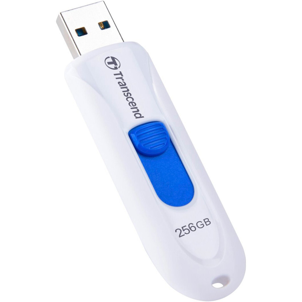 USB флеш накопичувач Transcend 256GB JetFlash 790 White USB 3.1 (TS256GJF790W) фото2